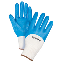 Seamless-Knit Medium-Weight Coated Gloves, 9/Large, Nitrile Coating, 13 Gauge, Cotton Shell Distribution Industrielle GC
