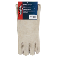 Premium Welder's Gloves, Split Cowhide, Size Large Distribution Industrielle GC