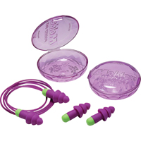 Rockets&reg; Reusable Earplugs, Corded, Bulk - Plastic Case, 27 dB NRR, One-Size Distribution Industrielle GC