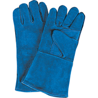 Gants de soudage &agrave; pouce & paume doubles, Cuir de vache refendu, Taille Grand Distribution Industrielle GC