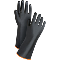 Gants de poids lourd pour la manipulation de produits chimiques, Taille Grand/9, 14" lo, Latex de caoutchouc, 30 mils Distribution Industrielle GC