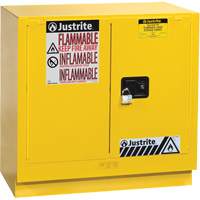 Armoire de s&eacute;curit&eacute; pour dessous de comptoir pour produits inflammables EX Sure-Grip, 22 gal., 2 Porte(s), 35" La x 35" h x 22" p Distribution Industrielle GC
