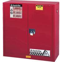 Sure-Grip&reg; EX Combustibles Safety Cabinet for Paint and Ink, 40 gal., 3 Shelves Distribution Industrielle GC