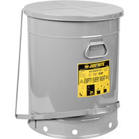 Contenants pour d&eacute;chets huileux, Homologu&eacute; FM/List&eacute; UL, 21 gal. US, Argent Distribution Industrielle GC