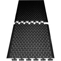 Tapis Rejuvenator Connect No 502, Polyur&eacute;thane, 3' la c, 3' lo, 5/8" &eacute;paisseur, Noir Distribution Industrielle GC