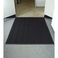 Tapis Waterhog Eco Elite, Essuie-pieds/grattoir, 4' x 6' x 3/8", Fum&eacute;e noire Distribution Industrielle GC