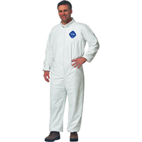Coveralls, Medium, White, Tyvek&reg; 400 Distribution Industrielle GC