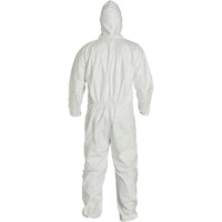 Combinaisons &agrave; capuchon, 2T-Grand, Blanc, Tyvek 400 Distribution Industrielle GC