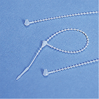 Options de finition pour &eacute;tiquettes - attaches en billes de nylon Distribution Industrielle GC