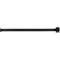 Tape Cassette for Build-Your-Own Crowd Control Barriers, 7', Black Tape Distribution Industrielle GC