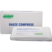 Compresses de gaze, Tampon, 36" lo x 36" la, St&eacute;rile, Dispositif m&eacute;dical Classe 1 Distribution Industrielle GC