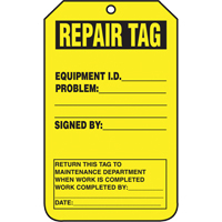 Inspection Tags, Cardstock, 3-1/8" W x 5-7/8" H, English Distribution Industrielle GC