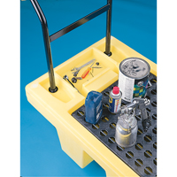 Poly-Spillcart Cart, 66.5" L x 29" W x 43.9" H, 57 US gal. Spill Cap. Distribution Industrielle GC