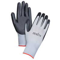 Gants l&eacute;gers enduits et respirants, 7/Petit, R&ecirc;vetement Mousse de nitrile, Calibre 13, Enveloppe en Polyester Distribution Industrielle GC