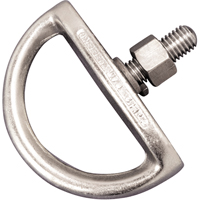 Boulon d'ancrage permanents en D de Miller, Boulonn&eacute;/Anneau en D, Usage Permanent Distribution Industrielle GC