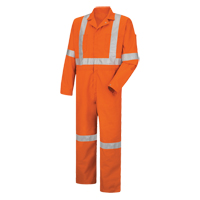 Hi-Visibility Coveralls , Men's, Orange, Size 38 Distribution Industrielle GC