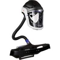Trousse industrielle lourde pour APR motoris&eacute; TR-600 de Versaflo, Capuchon & visi&egrave;re, Pile Lithium-ion Distribution Industrielle GC