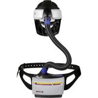 Trousse industrielle lourde pour APR motoris&eacute; TR-600 de Versaflo, Capuchon & visi&egrave;re, Pile Lithium-ion Distribution Industrielle GC