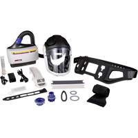 Trousse industrielle lourde pour APR motoris&eacute; TR-600 de Versaflo, Capuchon & visi&egrave;re, Pile Lithium-ion Distribution Industrielle GC