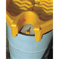 Entonnoir avec couvercle pour baril Global Ultra-Drum Funnel, 5 gal. Distribution Industrielle GC