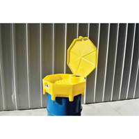 Entonnoir avec couvercle pour baril Global Ultra-Drum Funnel, 5 gal. Distribution Industrielle GC