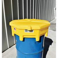 Entonnoir avec couvercle pour baril Global Ultra-Drum Funnel, 5 gal. Distribution Industrielle GC