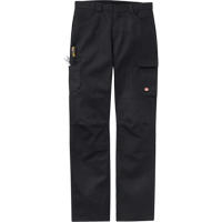 Performance Shop Pants, Canvas/Cotton/Polyester, Black, Size 30, 37 Inseam Distribution Industrielle GC