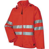 Veste imperm&eacute;able Narvik , Polyester, Orange haute visibilit&eacute;, Petit Distribution Industrielle GC