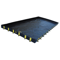Bermes Rigid-Lock QuickBerm, Capacit&eacute; 1795 gal., 12' la x 20' lo x 12" h, Paroi &agrave; piquets Distribution Industrielle GC