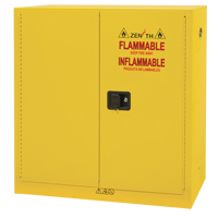 Armoire pour produits inflammables, 24 gal., 2 Porte(s), 43" La x 44" h x 12" p Distribution Industrielle GC