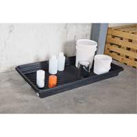 Ultra-Utility Trays&reg;, 12" L x 48" W x 4.75" H, 12 gal. Spill Capacity Distribution Industrielle GC