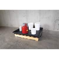 Ultra-Utility Trays&reg;, 36" L x 36" W x 4.75" H, 27 US gal. Spill Capacity Distribution Industrielle GC