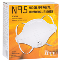 Particulate Respirator, N95, NIOSH Certified, Medium/Large Distribution Industrielle GC