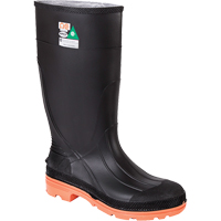 Bottes de travail PRM, PVC, Embout Acier, Pointure 11, Semelle R&eacute;sistant aux perforations Distribution Industrielle GC