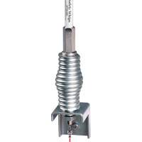 Support porte-drapeau Safety Whip, Fixation Ressort Distribution Industrielle GC