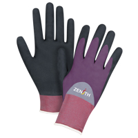 Gants enduits de premi&egrave;re qualit&eacute; ZX-2, 8/Moyen, R&ecirc;vetement Nitrile/Mousse de nitrile, Calibre 18, Enveloppe en Nylon Distribution Industrielle GC