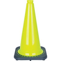 Premium Traffic Cone, 18", Lime Green Distribution Industrielle GC