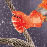Gants Polar Grip 23-700, 9/Grand, R&ecirc;vetement PVC, Enveloppe en Nylon Distribution Industrielle GC