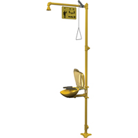 Combinaison de douche d'urgence & douche oculaire Halo Distribution Industrielle GC