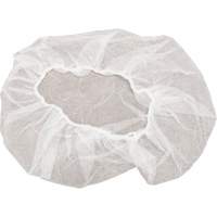 Bonnets bouffants non tiss&eacute;s, Polypropyl&egrave;ne, 24", Blanc Distribution Industrielle GC
