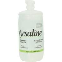 Bouteilles de solution saline pour douche oculaire, Bouteille Plein, 32 oz Distribution Industrielle GC