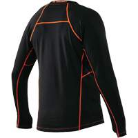 Maillots thermiques &agrave; manches longues, Hommes, Moyen, Noir Distribution Industrielle GC