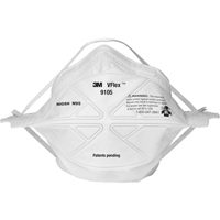 9105S VFlex Particulate Respirators, N95, NIOSH Certified, Small Distribution Industrielle GC