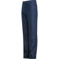 Pantalons en denim coupe d&eacute;tendue r&eacute;sistants aux flammes, 32, x 37, Bleu, 18 cal/cm² Distribution Industrielle GC