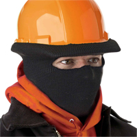 Coiffe extensibles &agrave; enfiler pour casques de s&eacute;curit&eacute;, Taille unique, Noir Distribution Industrielle GC
