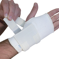 Ambidextrous Wrist Supports, Cotton/Elastic, Small Distribution Industrielle GC