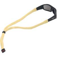 Cordons &agrave; lunettes de s&eacute;curit&eacute; en Kevlar naturel avec embouts standards Distribution Industrielle GC
