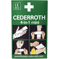 Coagulant 4-dans-1 Cederroth, 5" lo x 3" la Distribution Industrielle GC