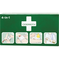 Coagulant 4-dans-1 cederroth, 9" lo x 5-1/2" la Distribution Industrielle GC
