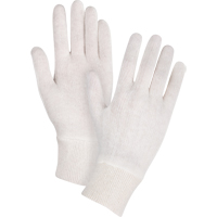 Gants d'inspection de poids moyen, Poly/coton, Poignet Poignet en tricot, Dames Distribution Industrielle GC